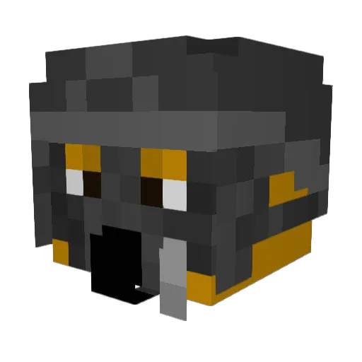 Maximus622 Minecraft avatar head, 3D render