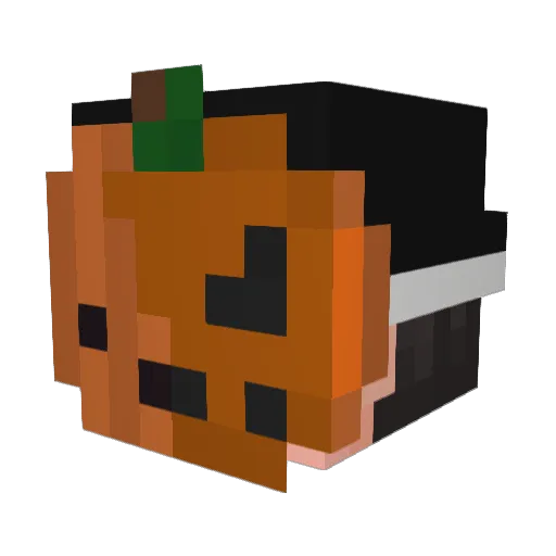 Maximus_yt Minecraft avatar head, 3D render