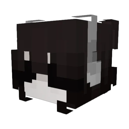 Maxine9890 Minecraft avatar head, 3D render