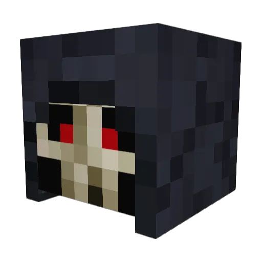 Maxium3 Minecraft avatar head, 3D render