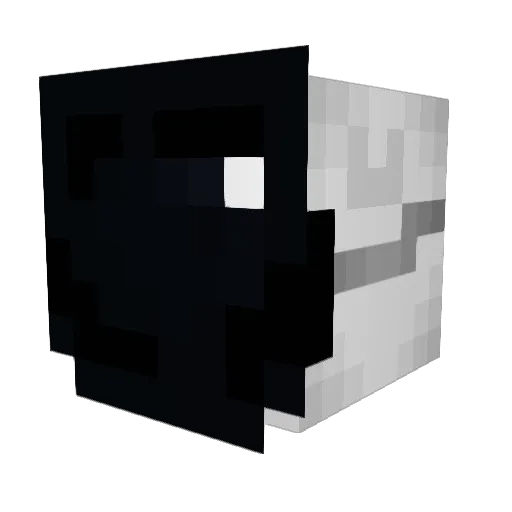 Maxjhfr Minecraft avatar head, 3D render
