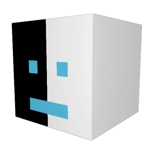 Maxn2589 Minecraft avatar head, 3D render