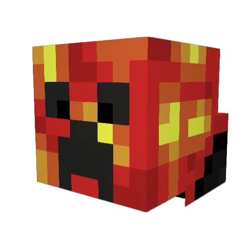 Maxo2025 Minecraft avatar head, 3D render