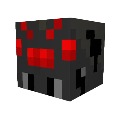 Maxors Minecraft avatar head, 3D render
