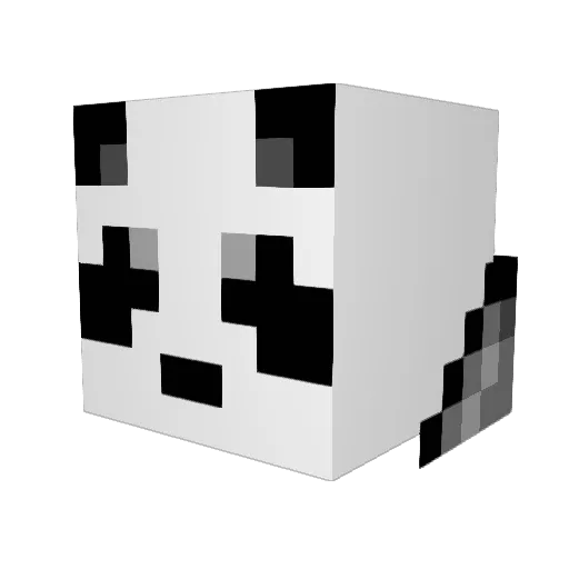 MaxouSMC Minecraft avatar head, 3D render