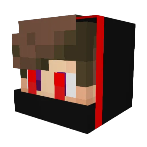 Maxplayz2002 Minecraft avatar head, 3D render