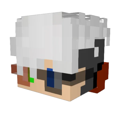 Maxs0_0n Minecraft avatar head, 3D render