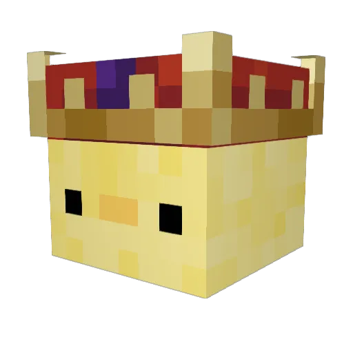 Maxstampy Minecraft avatar head, 3D render