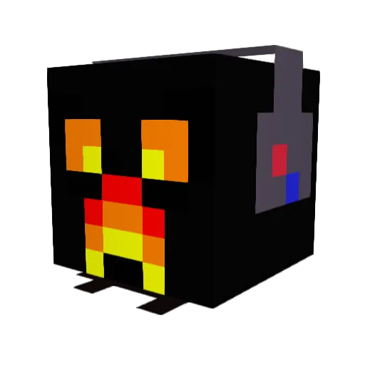 Maxtijmen Minecraft avatar head, 3D render