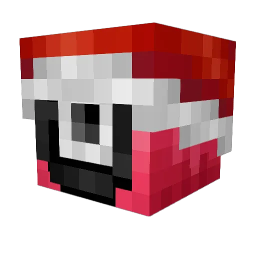 MaxtvNetzwerk Minecraft avatar head, 3D render