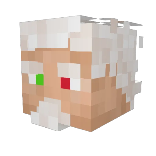 Maxum__ Minecraft avatar head, 3D render