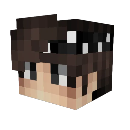 Maxumum98 Minecraft avatar head, 3D render