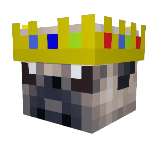 MaxwellGambel Minecraft avatar head, 3D render