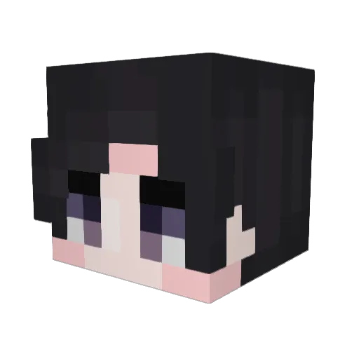 Maxwellington Minecraft avatar head, 3D render