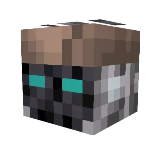 Maxwelliuim04 Minecraft avatar head, 3D render