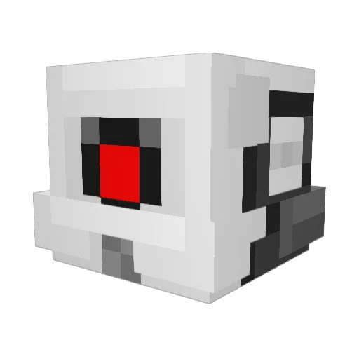 MaxxB7778 Minecraft avatar head, 3D render