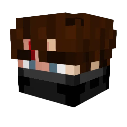 Maxxe__ Minecraft avatar head, 3D render