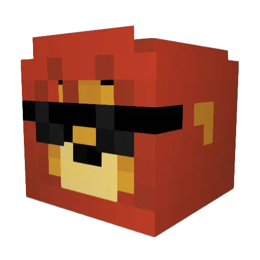 Maxximo321 Minecraft avatar head, 3D render