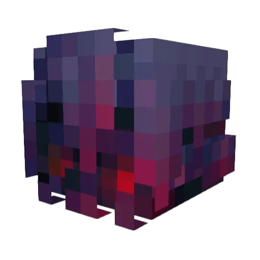 MaxyO_ Minecraft avatar head, 3D render