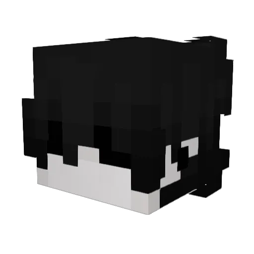 May4nk Minecraft avatar head, 3D render