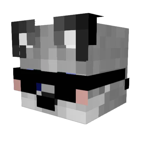 MayBearyy Minecraft avatar head, 3D render
