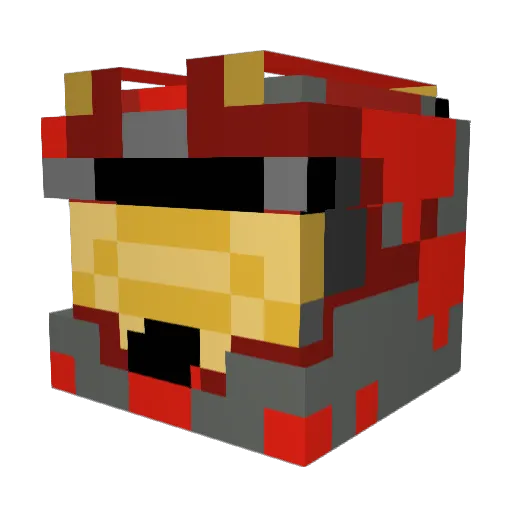 MayDay360 Minecraft avatar head, 3D render