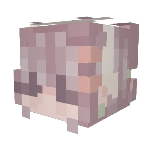 MayaMaya11339 Minecraft avatar head, 3D render