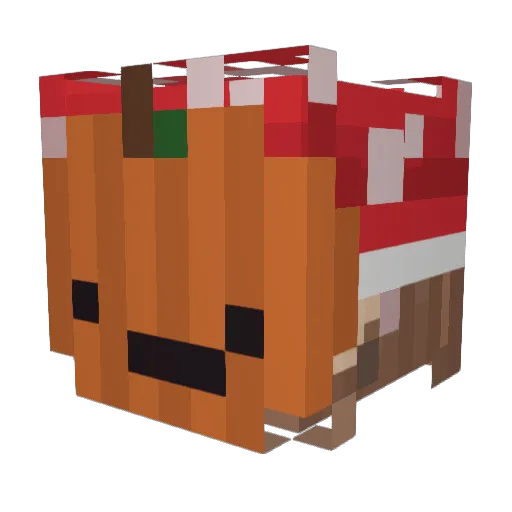 Maya_Muffin Minecraft avatar head, 3D render