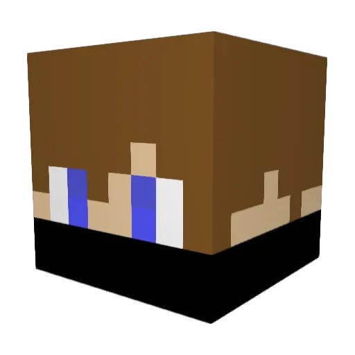 Mayank_O7 Minecraft avatar head, 3D render