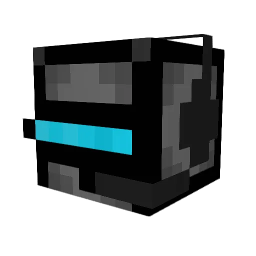 MaybeABadGamer Minecraft avatar head, 3D render