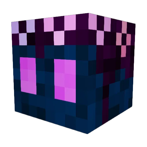 MaybeHuman13 Minecraft avatar head, 3D render