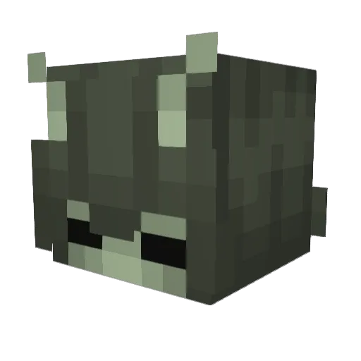 MaybeMourik Minecraft avatar head, 3D render