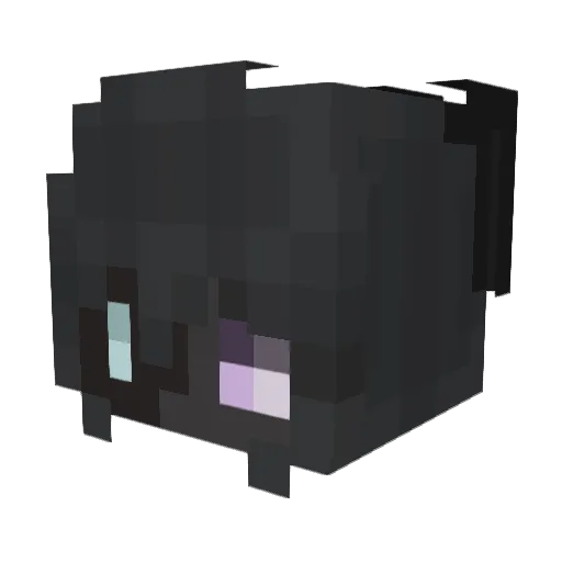 MaybeShesDead Minecraft avatar head, 3D render