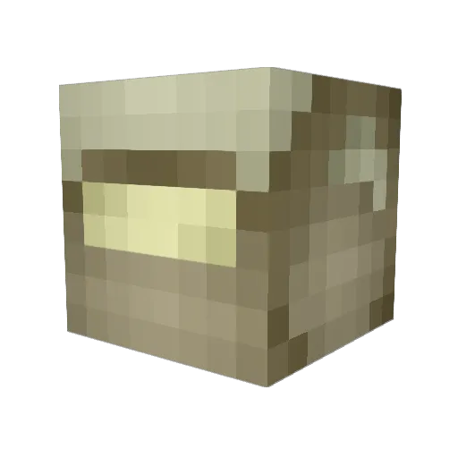 MaybeShoestring Minecraft avatar head, 3D render