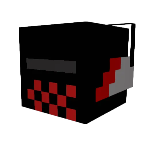 Maychi19 Minecraft avatar head, 3D render