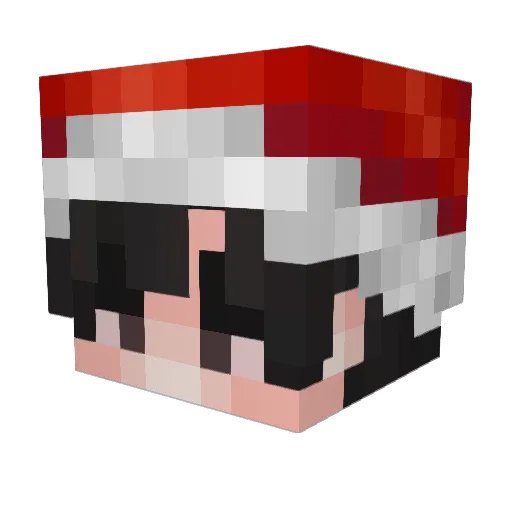 Maycol_py Minecraft avatar head, 3D render