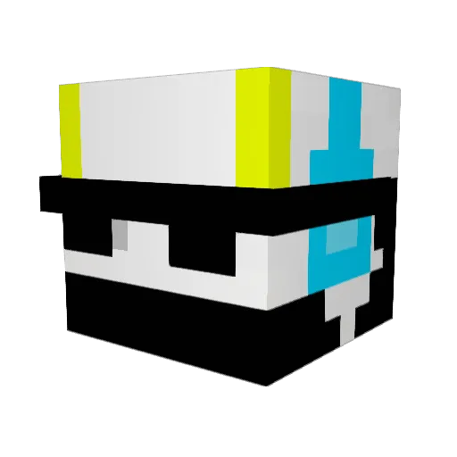 Maydamedan09 Minecraft avatar head, 3D render