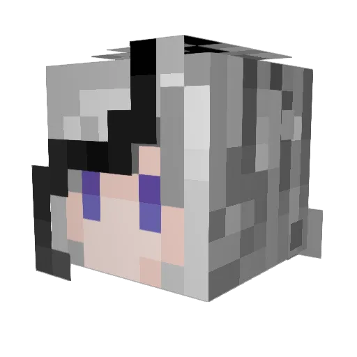 Mayday10884 Minecraft avatar head, 3D render