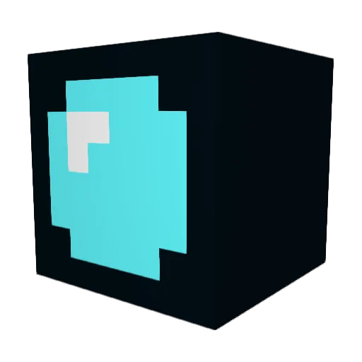 MayerHo Minecraft avatar head, 3D render