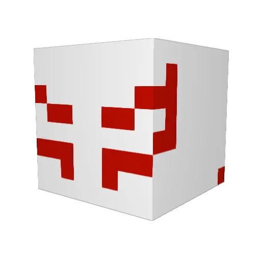 Mayexu Minecraft avatar head, 3D render
