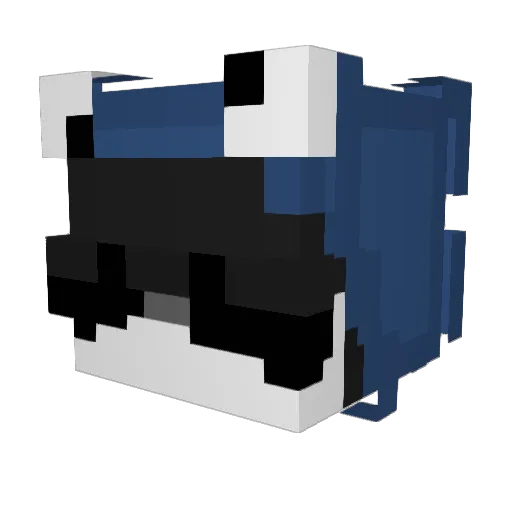 Maykks Minecraft avatar head, 3D render
