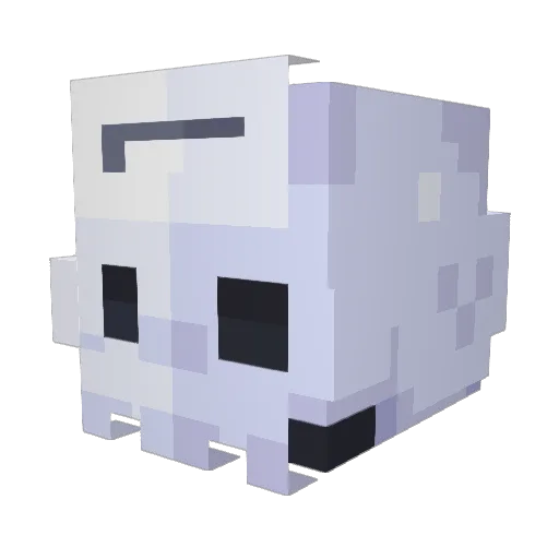 Maynrai Minecraft avatar head, 3D render