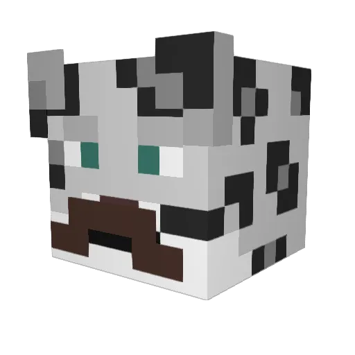 MayoL0RD Minecraft avatar head, 3D render