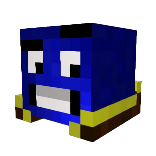MayonParaiso Minecraft avatar head, 3D render