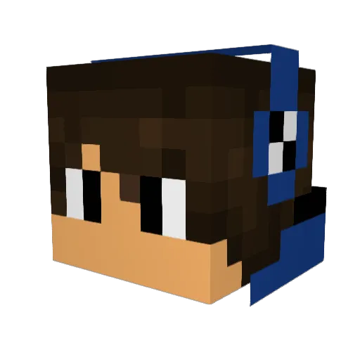 MayonnaiseRobin Minecraft avatar head, 3D render