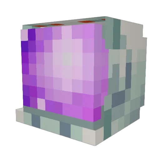 MayorTom_ Minecraft avatar head, 3D render