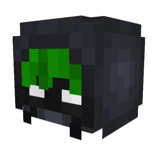 Mayore_Cheese Minecraft avatar head, 3D render