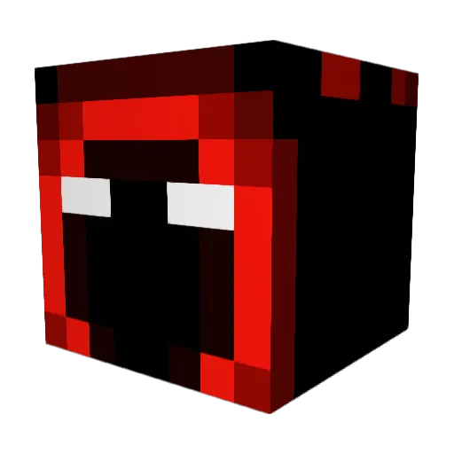 Mayosn Minecraft avatar head, 3D render