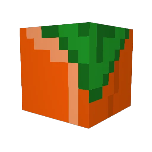 Mayova05 Minecraft avatar head, 3D render