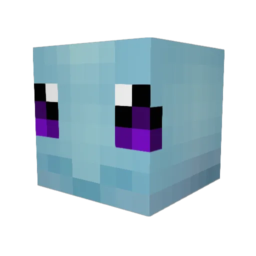 MaysDay Minecraft avatar head, 3D render